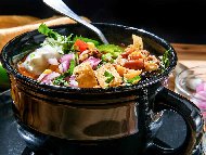 Рецепта Мексиканска пикантна супа с говеждо месо, боб и домати